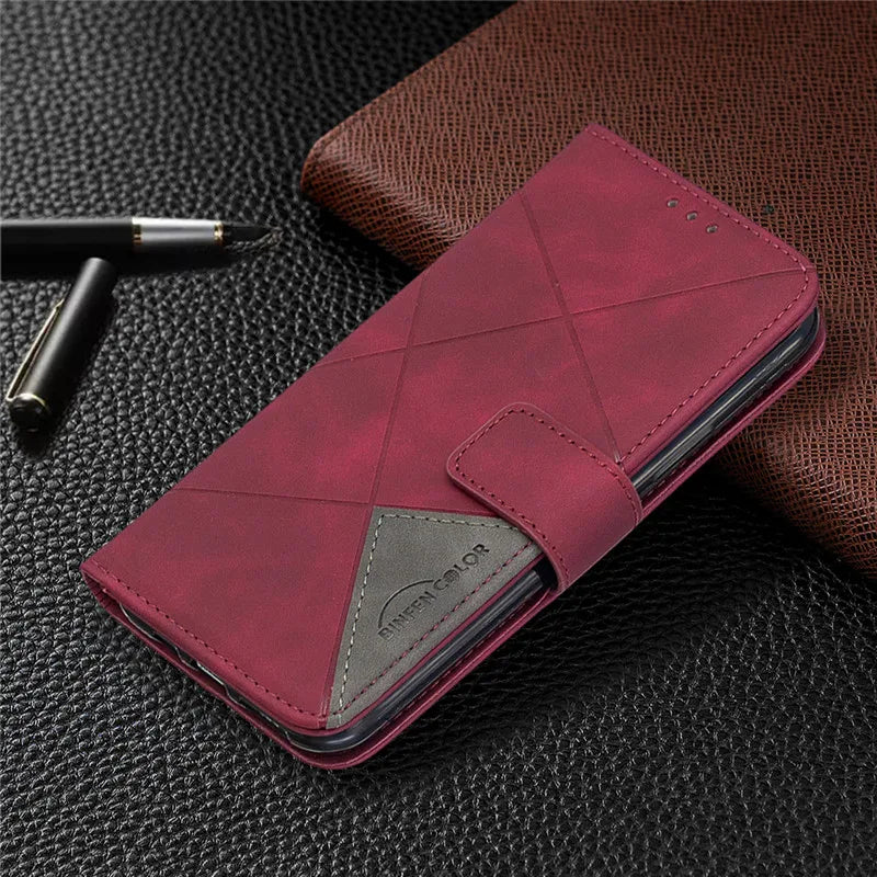 Wallet Flip Case For Samsung Galaxy A34 5G Cover Case on For Samsung A34 5G A 34 A34case Coque Leather Phone Protective Bags