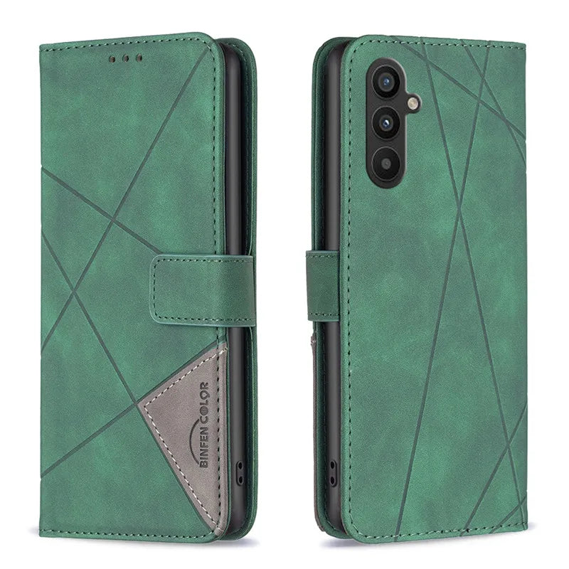 Wallet Flip Case For Samsung Galaxy A34 5G Cover Case on For Samsung A34 5G A 34 A34case Coque Leather Phone Protective Bags