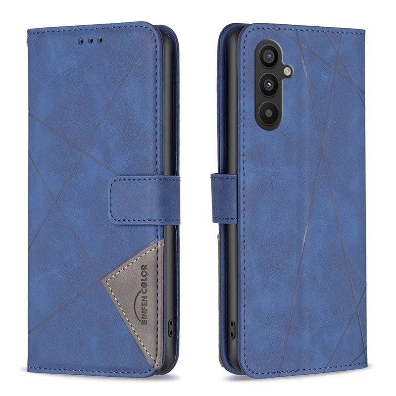 Wallet Flip Case For Samsung Galaxy A34 5G Cover Case on For Samsung A34 5G A 34 A34case Coque Leather Phone Protective Bags