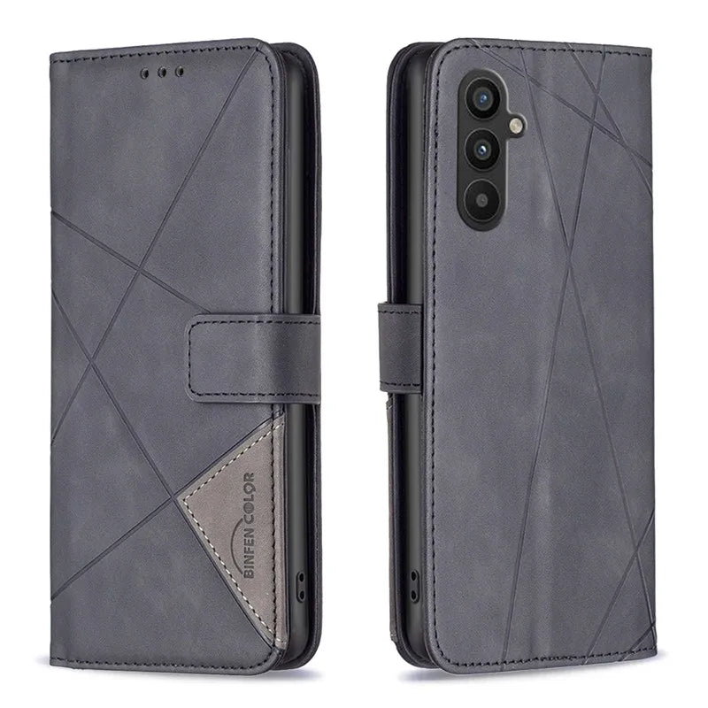 Wallet Flip Case For Samsung Galaxy A34 5G Cover Case on For Samsung A34 5G A 34 A34case Coque Leather Phone Protective Bags