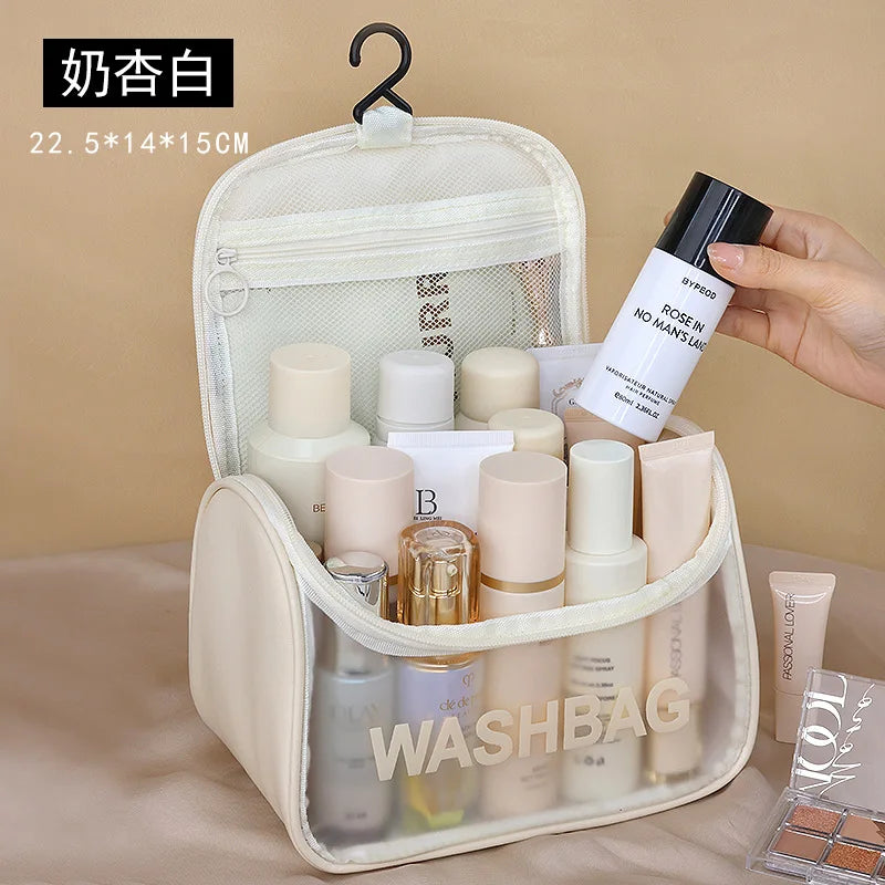 Women Makeup Bags Travel Cosmetic Bag Toiletries Organizer Waterproof Storage Neceser Hanging Bathroom Wash Bag High Quality