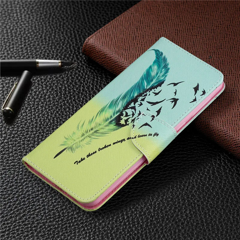 Wallet Flip Case For Samsung Galaxy A34 5G Cover Case on For Samsung A34 5G A 34 A34case Coque Leather Phone Protective Bags