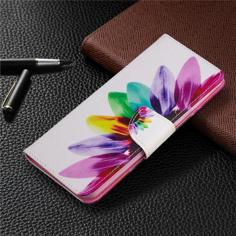 Wallet Flip Case For Samsung Galaxy A34 5G Cover Case on For Samsung A34 5G A 34 A34case Coque Leather Phone Protective Bags