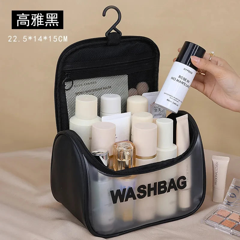 Women Makeup Bags Travel Cosmetic Bag Toiletries Organizer Waterproof Storage Neceser Hanging Bathroom Wash Bag High Quality