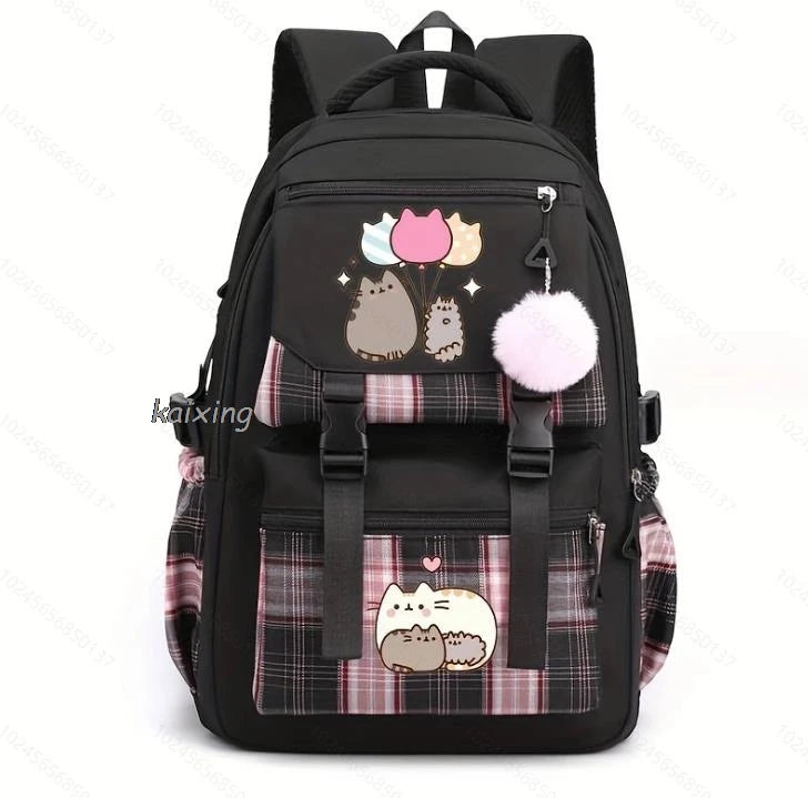 Hot Big Panda Print Academy Style Girls Kids School Book Bags Women Bagpack Teenagers Travel Backpack Mochila To Casual School